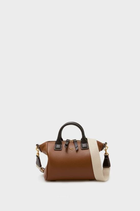 Algo Prestado Handbag Toffee Purificacion Garci Women Crossbody Bags