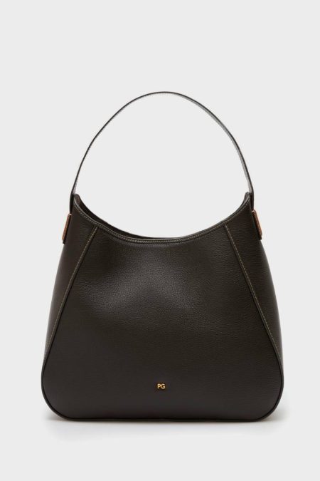 Algo Prestado Shoulder Bag Women Shoulder Bags Purificacion Garci Coffee