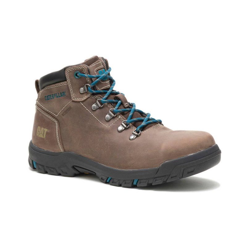 Bay Leaf Cat Boots Women Women's Mae Steel Toe Waterproof Work Boot - Image 3