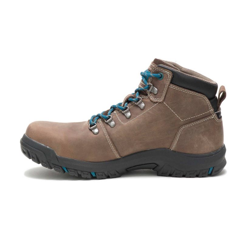 Bay Leaf Cat Boots Women Women's Mae Steel Toe Waterproof Work Boot - Image 4