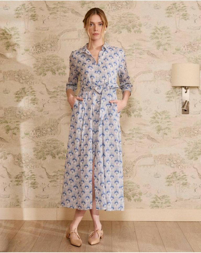 Bethsabe Denim Shirt Dress Denim Polín Et Moi Women Dresses And Jumpsuits