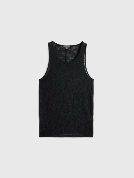 Black Broome Tank John Varvatos Men T-Shirts