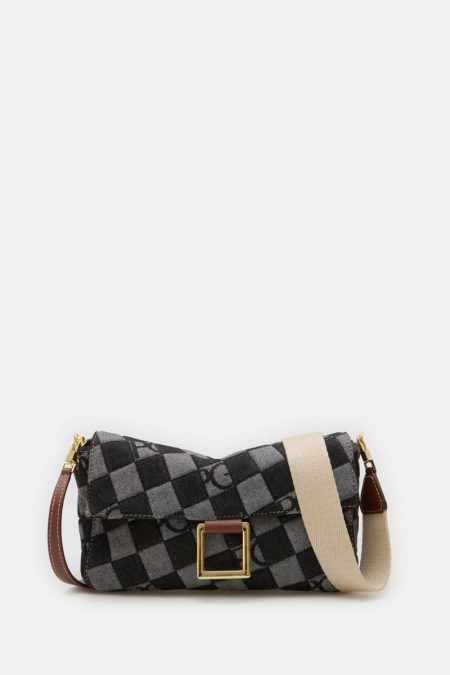 Black/Brown Soho Shoulder Bag Purificacion Garci Women Shoulder Bags