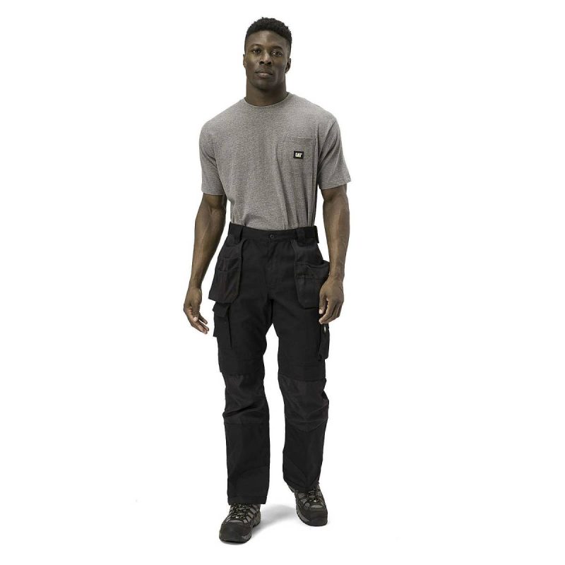 Black Cat Men Pants Men's Trademark Trouser - Image 2