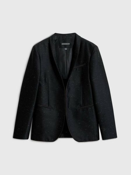 Black John Varvatos Suit Jackets Bissell Jacket Men