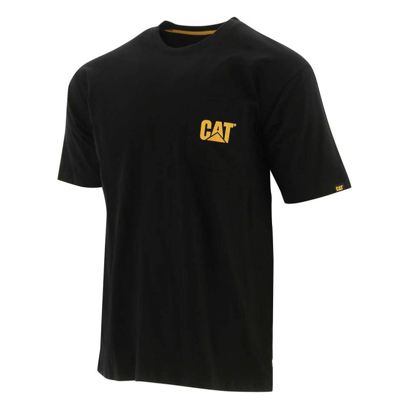 Black Men's Trademark Pocket Tee Men Tops & Outerwear Cat