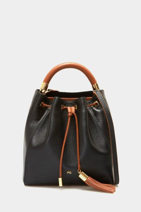 Black Samburu Bucket Bag Handbags Purificacion Garci Women