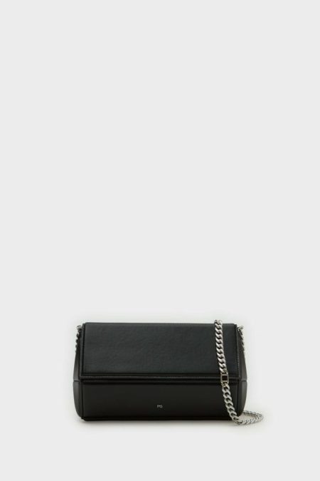 Black Women Origami Crossbody Bag Purificacion Garci Crossbody Bags