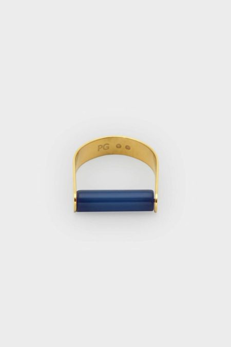 Blue Confetti Ring Purificacion Garci Women Fun