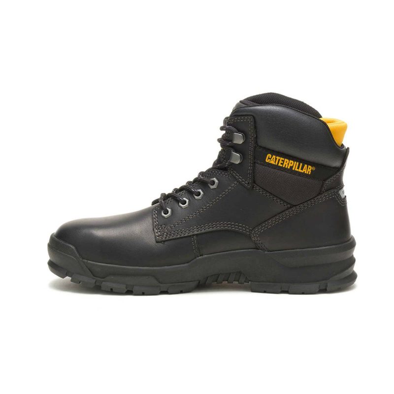 Boots Cat Men Men's Mobilize Alloy Toe Work Boot Black - Image 3