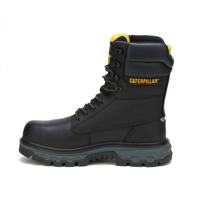 Boots Men Cat Black Men's Colorado Equip 8" Waterproof Thinsulate™ Composite Toe Work Boot - Image 4