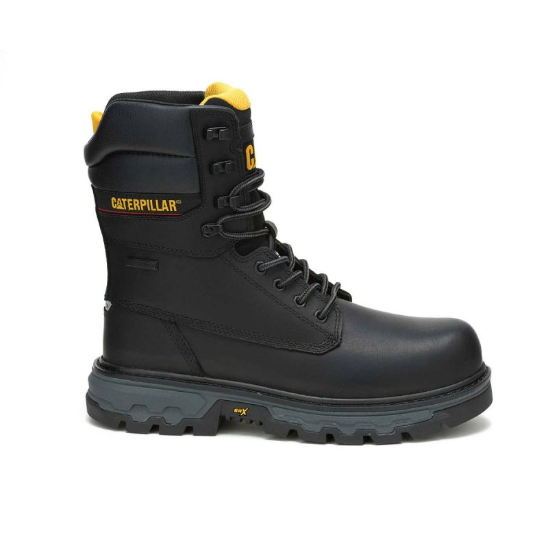 Boots Men Cat Black Men's Colorado Equip 8" Waterproof Thinsulate™ Composite Toe Work Boot