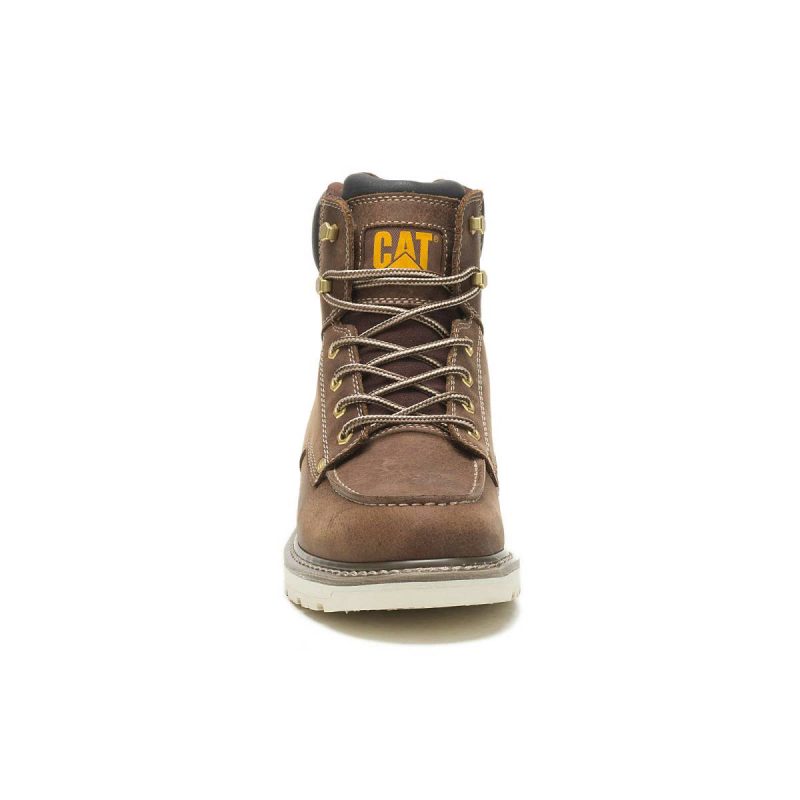 Boots Men's Calibrate Work Boot Khaki Cat Men - Image 3