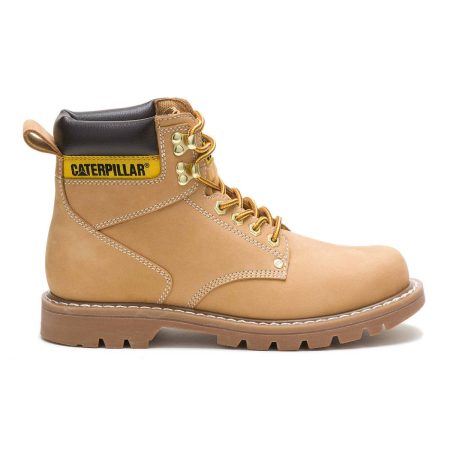 Boots Men's Second Shift Work Boot Honey Men Cat