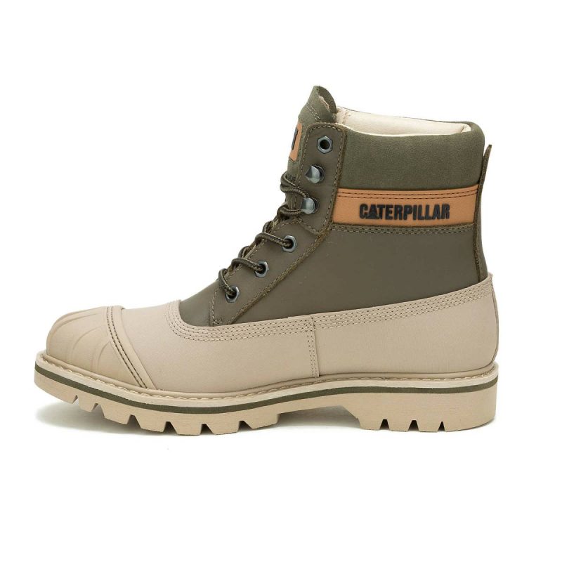 Boots Women Cat Women's Colorado Waterproof Galosh Olive Night/Silver Mink - Image 5