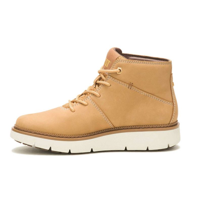 Boots Women's Chariot Plain Toe Mid Boot Women Honey Reset Cat - Image 4