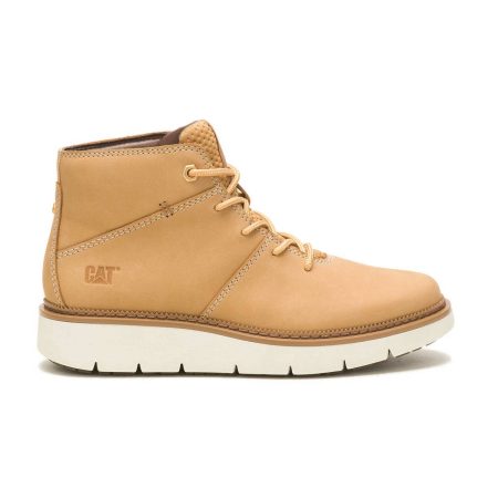 Boots Women's Chariot Plain Toe Mid Boot Women Honey Reset Cat