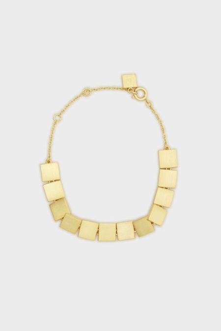 Bracelets Gold Purificacion Garci Women Cubo Bracelet