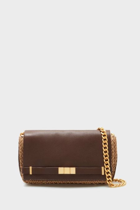 Brown Crossbody Bags Women La Gran Manzana Crossbody Bag Purificacion Garci