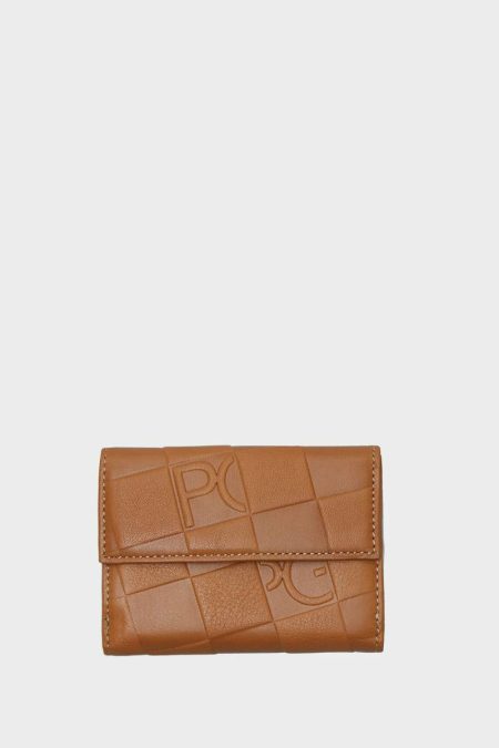 Brown Small Wallets Purificacion Garci Combinación Única Japanese Wallet Women