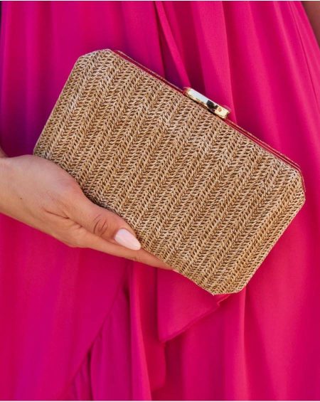 Brown Women Bags Polín Et Moi Raffia Pablina Bag