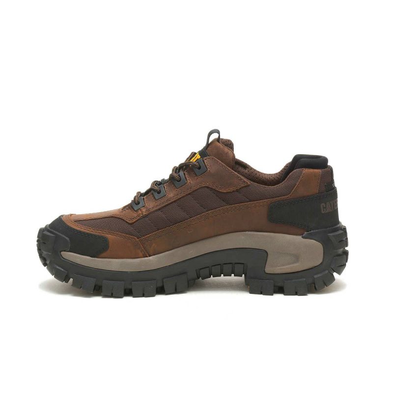 Cat Dark Brown Men's Invader Steel Toe Work Shoe Men Shoes - Image 4