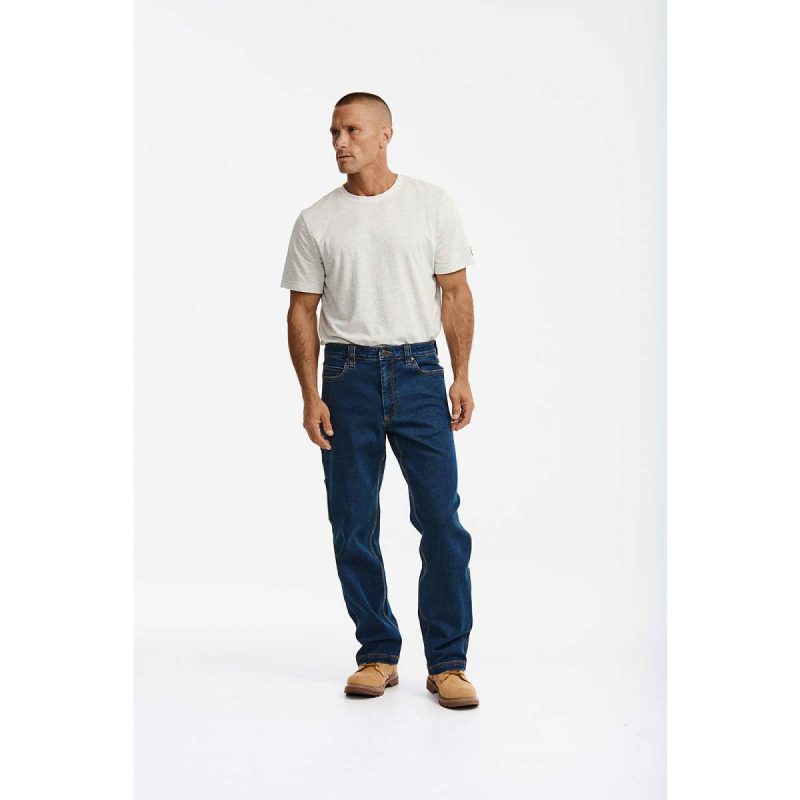 Cat Dark Stone Men Pants Men's Carpenter Relaxed Jean - Image 2
