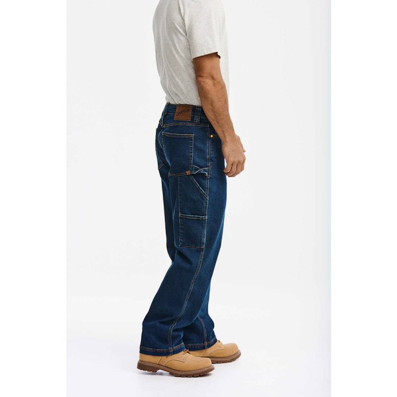Cat Dark Stone Men Pants Men's Carpenter Relaxed Jean - Image 5