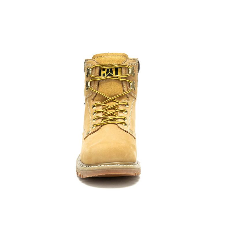 Cat Honey Reset Boots Men's Second Shift Waterproof Work Boot Men - Image 3