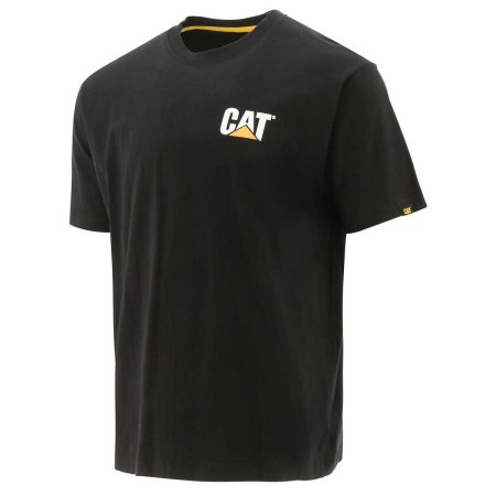 Cat Men Tops & Outerwear Black Men's Trademark Tee