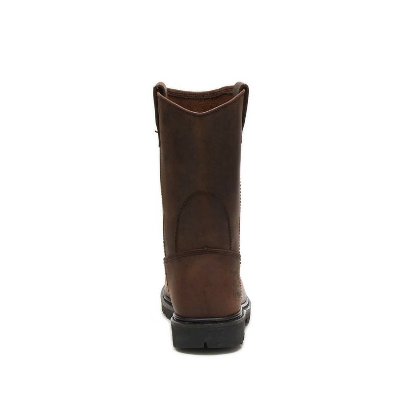 Cat Men's Revolver Steel Toe Work Boot Boots Men Brown - Image 5