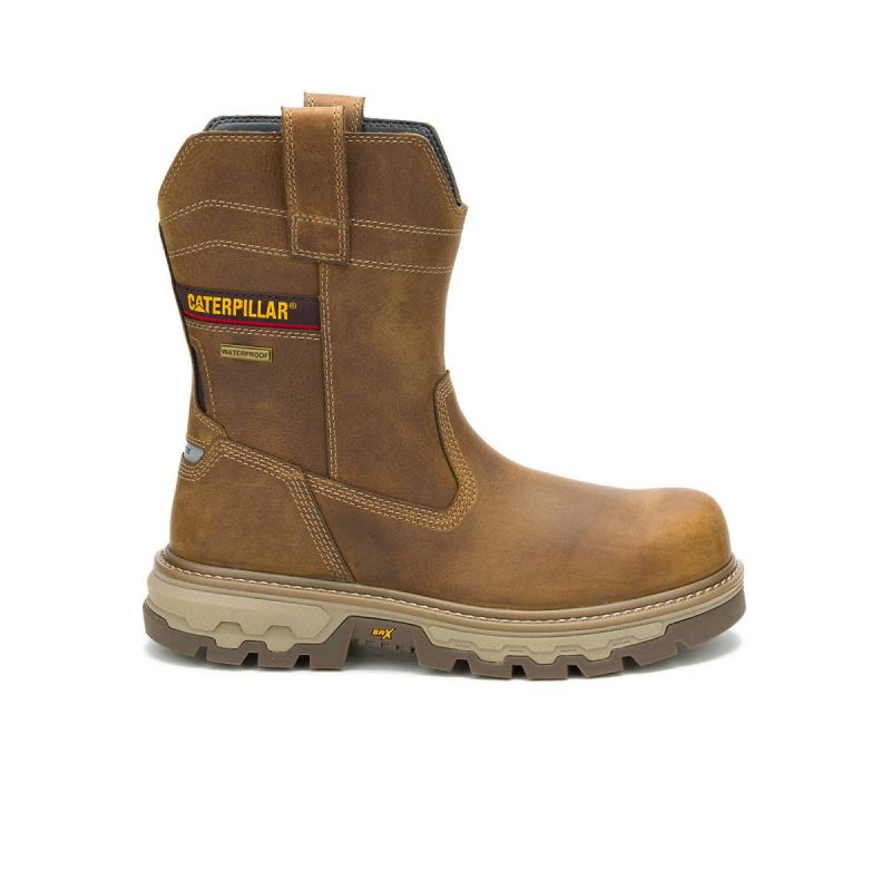 Cat Pyramid Men's Colorado Equip Wellington Waterproof Composite Toe Work Boot Boots Men