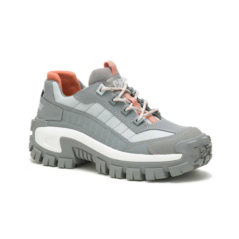Cat Shoes Wild Dove/Glacier Grey Women's Invader Steel Toe Work Shoe Women - Image 3