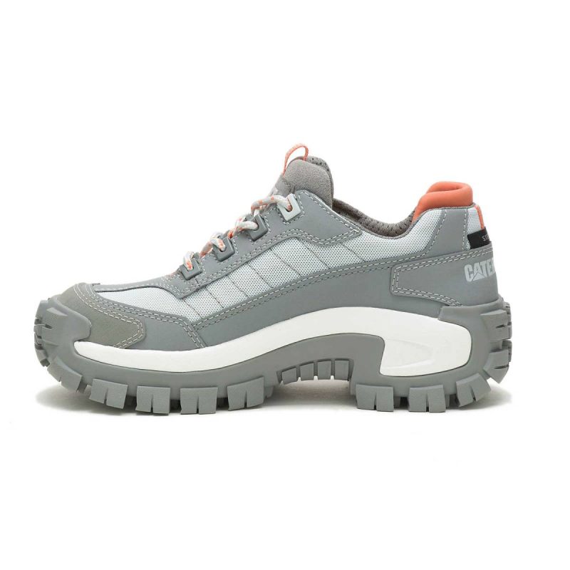 Cat Shoes Wild Dove/Glacier Grey Women's Invader Steel Toe Work Shoe Women - Image 4