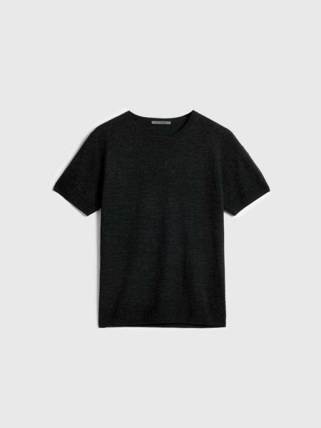 Charcoal Sweaters John Varvatos Alvito Crewneck Men