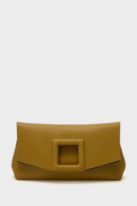 Clutch Olive Green Marco Handbag Purificacion Garci Women