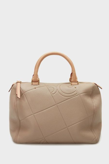 Combinación Única Handbag Taupe Purificacion Garci Women Handbags