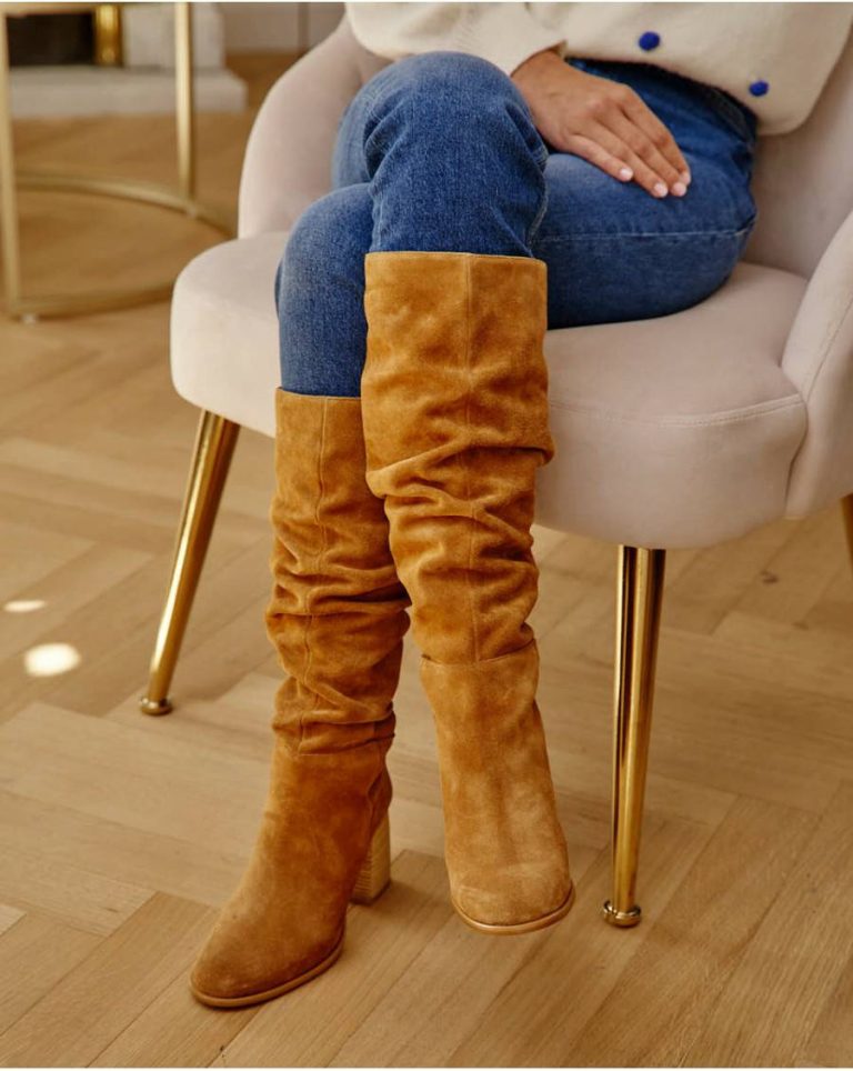 Cosette Wrinkled Boot Women Polín Et Moi Footwear Leather - Image 3