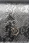 Crossbody Bags Charcoal-Light Gold Pinko Galleria Mini Love Bag Click In Punched Reptile Skin - Image 5