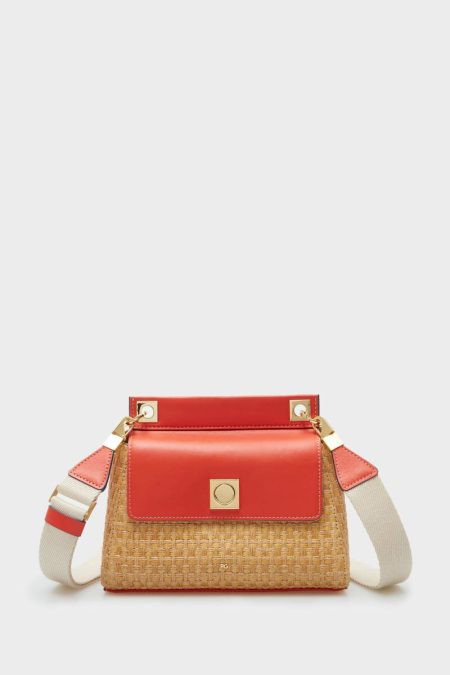 Crossbody Bags Natural/Tangerine Purificacion Garci Samburu Crossbody Bag Women
