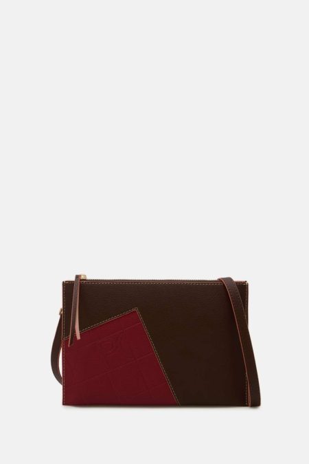 Crossbody Bags Purificacion Garci Tándem Crossbody Bag Dark Brown Women