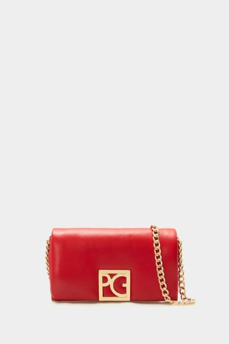 Crossbody Bags Red Women Purificacion Garci Homenaje Acolchado Clutch