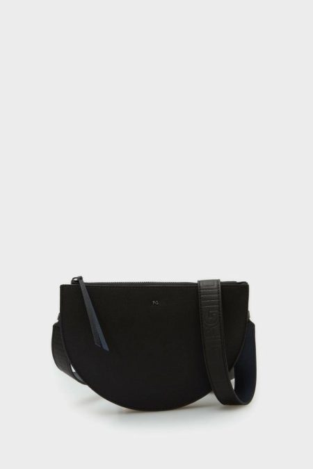 Crossbody Bags Women Purificacion Garci Tándem Crossbody Bag Black