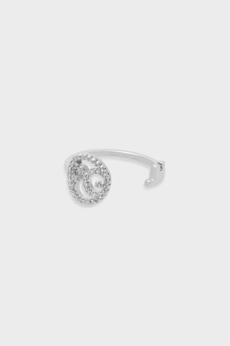 Crystal Purificacion Garci Silver Women Pg Keys Ring