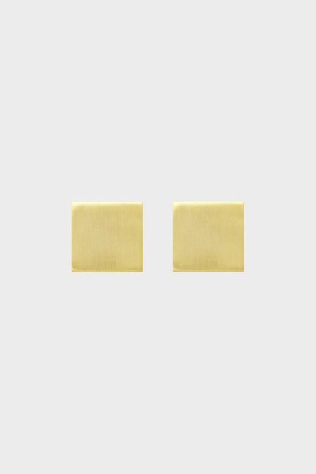 Cube Earrings Icons Purificacion Garci Gold Women