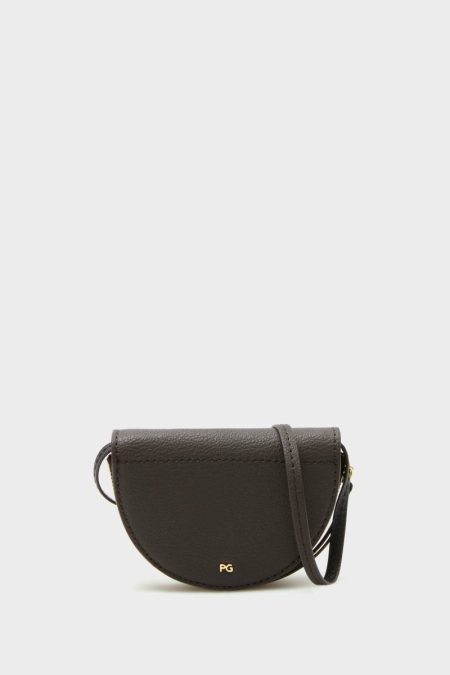 Dark Brown Purificacion Garci Women Tandem Mini Bag Large Wallets