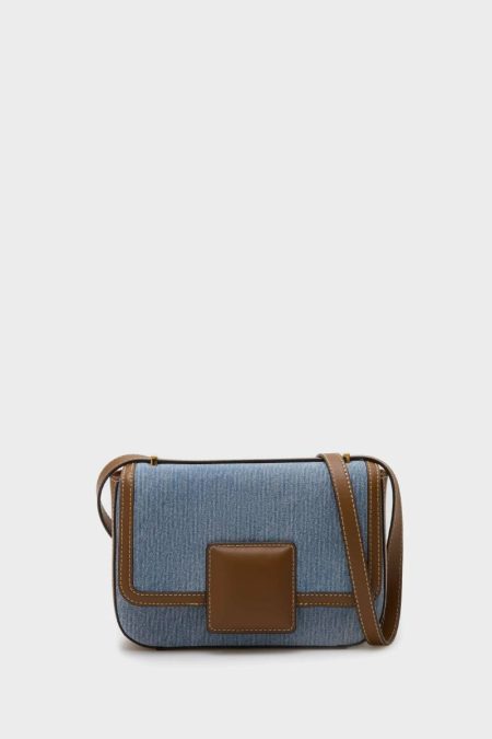 Domino Crossbody Bag Sky Blue Crossbody Bags Purificacion Garci Women
