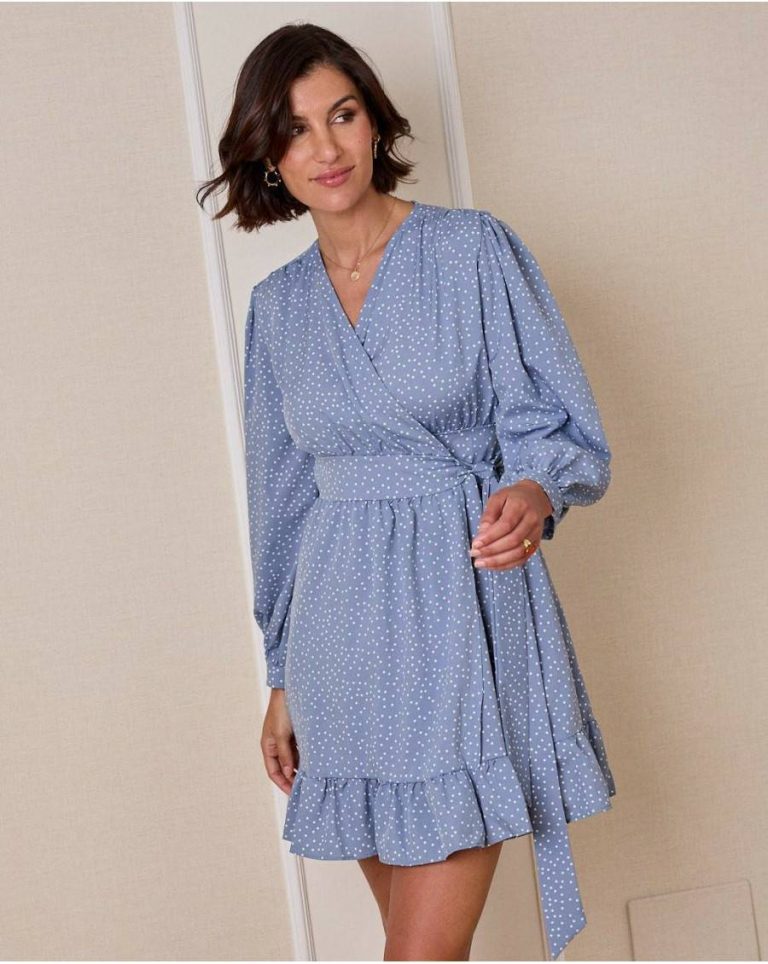 Dresses Denim Women Polín Et Moi Short Trinity Dress - Image 2