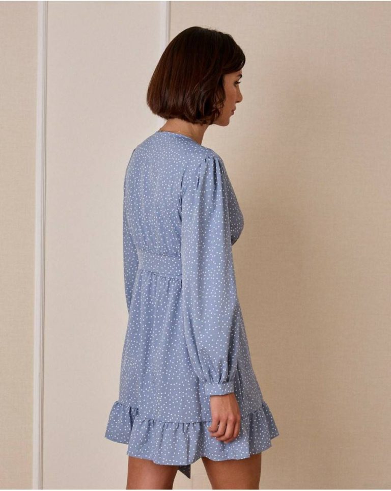 Dresses Denim Women Polín Et Moi Short Trinity Dress - Image 3