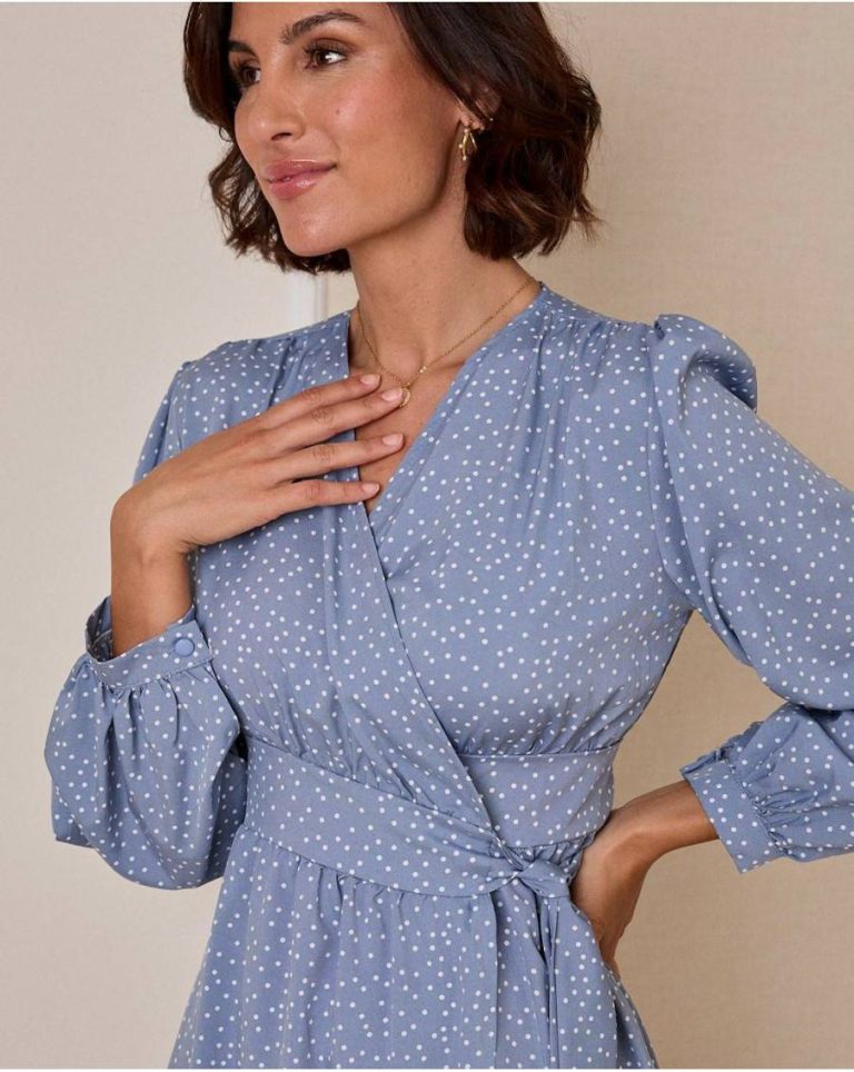 Dresses Denim Women Polín Et Moi Short Trinity Dress - Image 5
